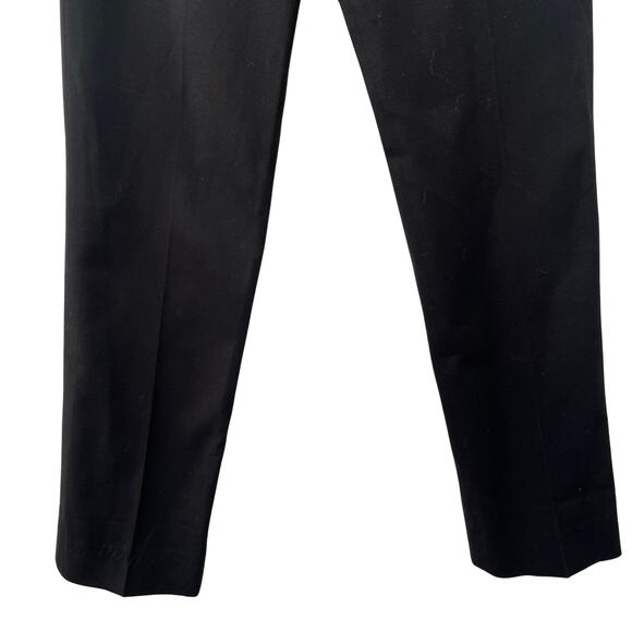 Chloe Womens Straight Leg Pants in Black France Designer Size 6 - Picture 3 of 8